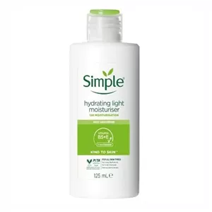 کرم آبرسان و مرطوب کننده صورت سیمپل مدل لایت 125 میل ا Simple Hydrating Light Moisturiser 125ml