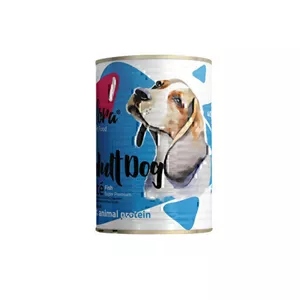 کنسرو غذای سگ نژاد متوسط فیفورا با طعم ماهی Fifora Medium Adult Pate Premium with Fish وزن 400 گرم