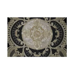 ست رومیزی 3 تکه مدل M_7208 نسکافه ای