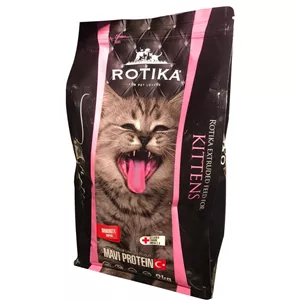غذای خشک بچه گربه روتیکا مدل kitten وزن 2 کیلوگرم