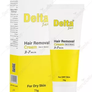 کرم موبر آقایان و بانوان پوست خشک دلتا حجم 75 گرمی