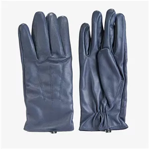 دستکش مردانه چرم مشهد مدل R0540 سبز ارتشی سایز 9