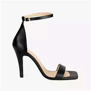 کفش پاشنه دار زنانه چرم مشهد مدل J2600 مشکی 40