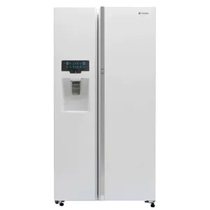 یخچال و فریزر ساید بای ساید هوشمند اسنوا مدل ARS3Di-M200 رنگ سفید متالیک
