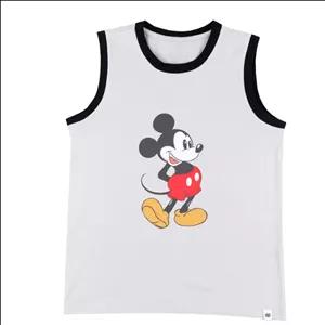 تاپ پسرانه هکتاتون مدل MickyMouse Kids Tank Top قهوه ای روشن سایز 10