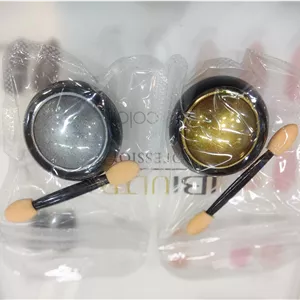 پودر کروم طلایی طراحی ناخن درجه یک