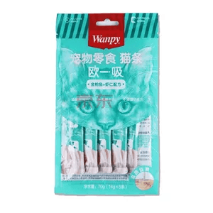 بستنی ون پی‌/ونپی/گربه با طعم تن و میگو بسته 5عددی