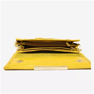 کیف دوشی چرم زنانه مدل z051 مشکی لیزارد