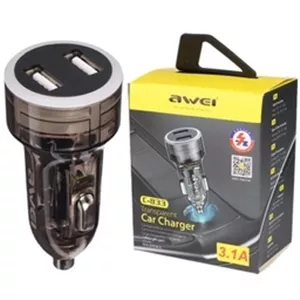 شارژر فندکی اوی AWEI مدل C-833 3.1A 15.5W