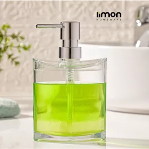جامایع اکرولیک بیضی نشکن لیمون طلایی