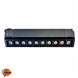 چراغ ریلی متحرک نقطه ای 12 وات مدیا بدنه مشکی آفتابی