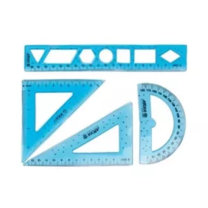 ست خط کش و نقاله گونیا آریا