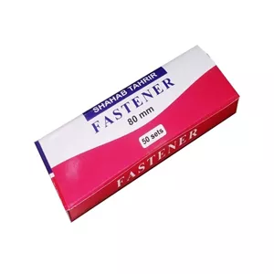 گیره پوشه استیل 50 عددی شهاب تحریر 