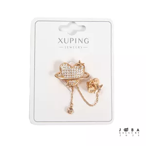 گل سینه قلب آویزدار ژوپینگ کد 1091301936