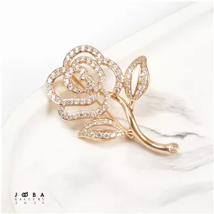 گل سینه طرح گل ژوپینگ کد 1091482099