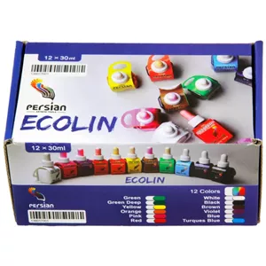 اکولین 12 رنگ پرشین 30 میلی لیتری