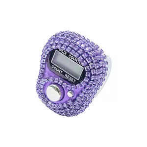 صلوات شمار نگین دار سبزآبی