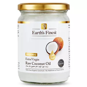 روغن نارگیل ارگانیک (earth finest) – 200 گرم