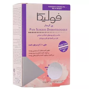 پن کرم دار فولیکا مناسب پوست های خشک و حساس 100 گرم