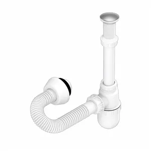 سیفون روشویی جهانیار مدل 210-2 کروم مات