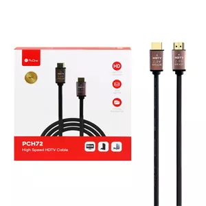 کابل HDMI پرووان مدل PCH72 به طول 1.5 متر مشکی