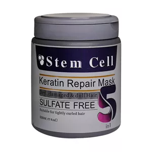 استم سل ماسک موهای خشک و آسیب دیده 5 در 1 فاقد سولفات 500 م ل
