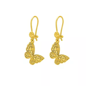 گوشواره طلا 18 عیار اقلیمه کد ET1557.4.05