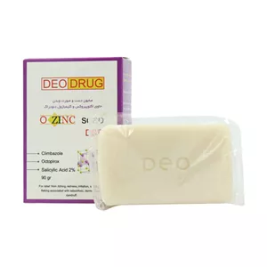 دئودراگ صابون اکتوپیروکس و زینک پریتیون ضد قارچ 90 گ