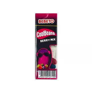 پاستیل ببتو جیلی بیلی میوه های قرمز - BEBETO CoolBeans BERRY MIX
