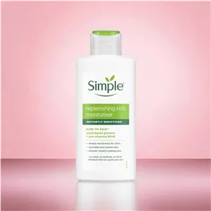 کرم آبرسان و مرطوب کننده برند سیمپل simple مدل ریچ replenishing rich moisturiser اصلی و اورجینال