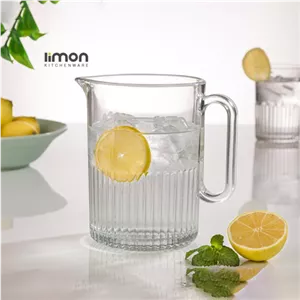 پارچ لیمون مدل شیاردار کد2228 بی رنگ