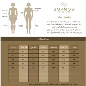 پیراهن زنانه ملورا برنس رنگ آبی 40