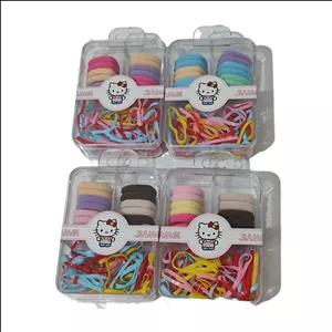 بسته 30عددی کش مو دخترانه مدل کیتی(ارسال رنگ رندوم)