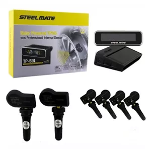 نمایشگر و سنسور باد لاستیک استیل میت مدل TPMS
