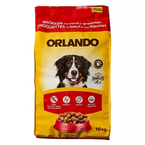 غذا خشک سگ اورلاندو مدل نژاد بزرگ وزن 1 کیلوگرم