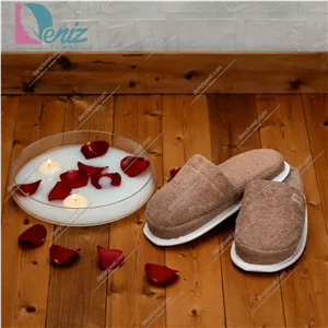 دمپایی حوله ای طرح کرالیچ نسکافه ای