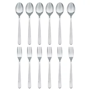 سرویس قاشق و چنگال 12 پارچه وینتو مدل 056 استیل