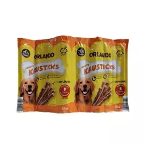 تشویقی مدادی سگ اورلاندو با طعم مرغ بسته 8 عددی