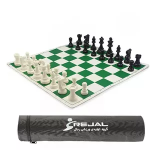 شطرنج فدراسیونی رجال مدل استاندارد به همراه کیف حمل