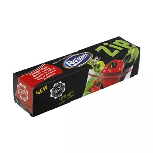 کیسه زیپ دار سایز بزرگ 35×25 رافونه ۱۵ عددی