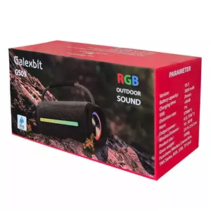 اسپیکر بلوتوثی قابل حمل گلکسبیت مدل speaker GS_09 کرم