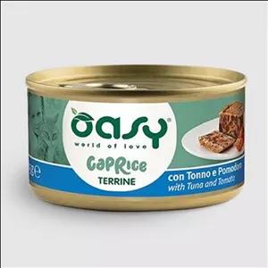 کنسرو گربه بالغ اوزی ایتالیا مدل پته میکس تن و گوجه فرنگی وزن 85 گرم