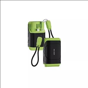 پاوربانک 10000 میلی آمپر گرین لاین مدل GREEN LION TRAVE-X POWER BANK PX20 رنگ سبز