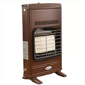 بخاری گازی بدون دودکش فن دار437F آبی