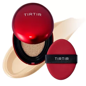 کوشن قرمز تیر تیر مدل TIRTIR Mask Fit Cushion RED رنگ 21W NATURAL IVORY 