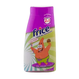 خمیر دندان ژله ای کودک فریس (Frice) با طعم بستنی وزن 100 گرم