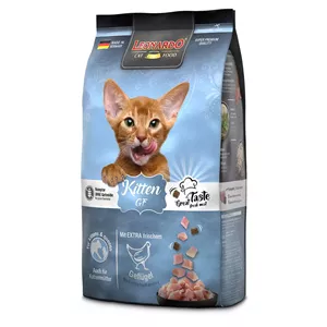 غذای خشک فله ایی بچه گربه با طعم مرغ بدون غلات برند لئوناردو LEONARDO Kitten GF