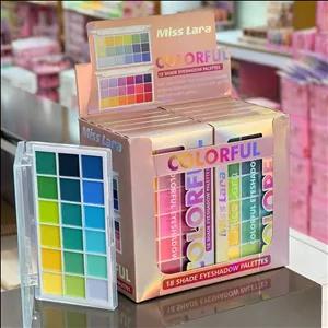 پالت سایه چشم 18 رنگ میس لارا