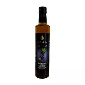 سرکه طبیعی انگور تخمیری سی سام - 500 میلی لیتر