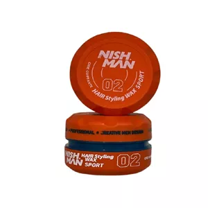 ژل واکس مو نیشمن NISH MAN مدل SPORT شماره 02 حجم 150 میل، ترکیه